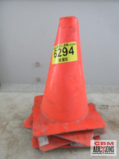 (4) 12" Safety Road Cones *B10