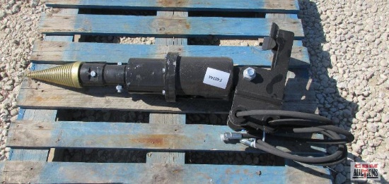 Future Mini Excavator Hydraulic Wood Splitter S# 0744 *2