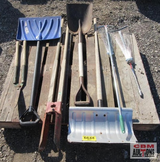 Lot Of Hand Tools & Shovels *7