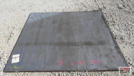 Steel Plate 60" x 67" x 7/8" BENT *5