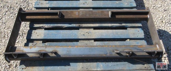 KC Heavy-Duty Skid Steer Mounting Attachment Plate Frame #75 *5