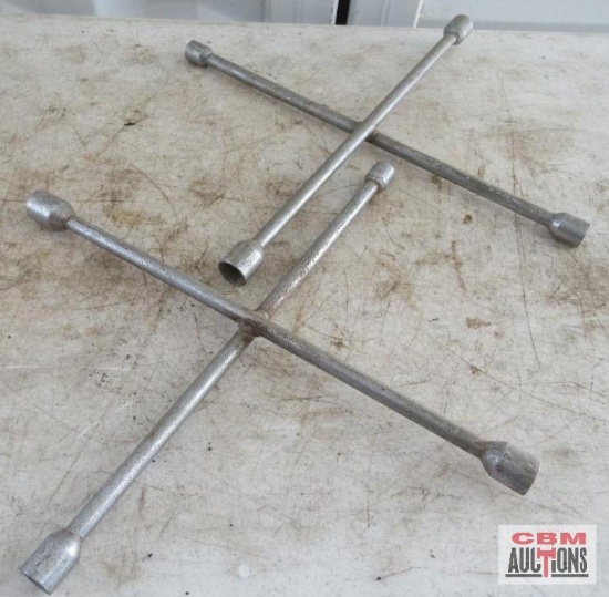 (2) 4 Way Tire Tools *B3