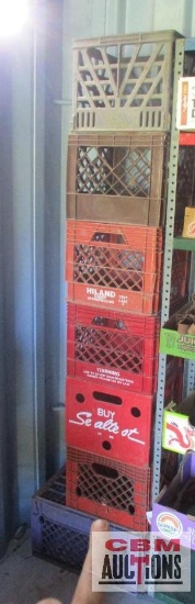 Stack Of Milk Crates
