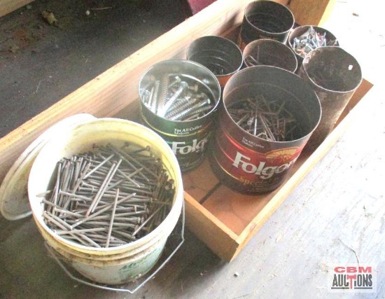 Assorted Nails And Screws
