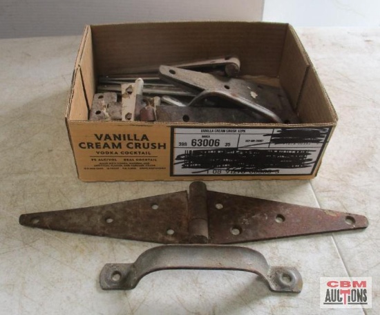 Vintage Assorted Handles And Hinges