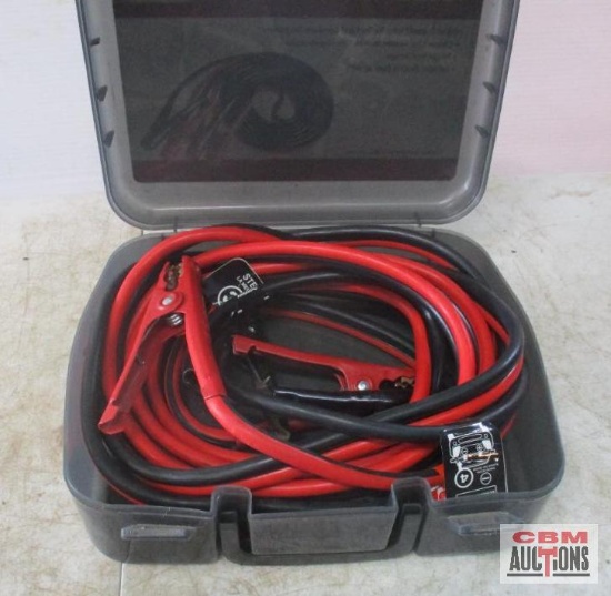 Husky 4 Gauge 20' Booster Cables In Case