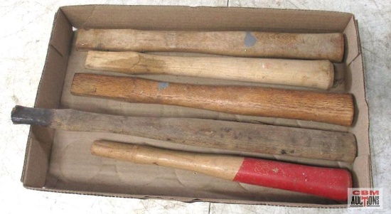 Assorted Wooden Hammer Handles