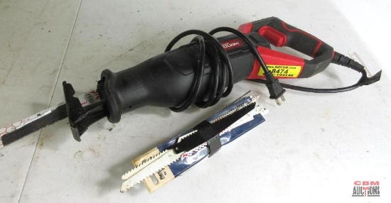 Hyper Tough Electric Compact Reciprocating Saw with Bundle of Blades