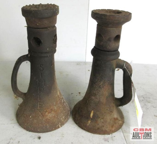 Pair of Vintage Jack Stands