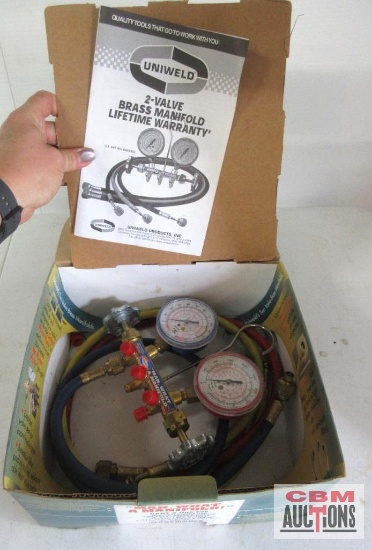Uniweld Freon Gauges For R12