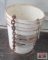 White 5 gal Bucket Of Chains *F4