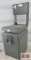 Green Camo Insulated Cooler With A Seat On Top *F17