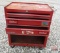 Waterloo 3-Drawer Red Rolling Tool Box *F26