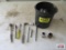 Assorted Ratchets And Sockets Most 1/4