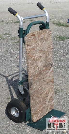 Harper Convertible Hand Truck Dolly With Wood Back Board