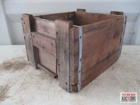Vintage Wooden Crate *F1