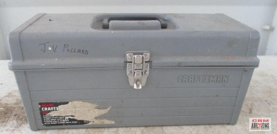 Plastic Hand Carry Craftsman Tool Box *F11