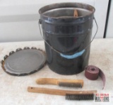 Assorted Brushes And Emery Cloth *F12