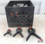 Assorted Crate Of Spring Clamps *F13