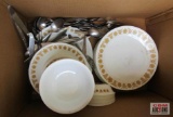 CorelleWare Dishes And Silverware *F21