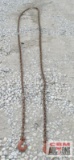 Log Chain With 1/4 Crosby Hooks *F20