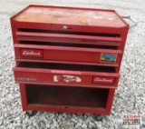 Waterloo 3-Drawer Red Rolling Tool Box *F26