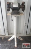 Bench Grinder on Pedestal (Runs) *F28