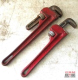 2-Red Pipe Wrenches 14