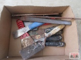 Assorted Putty Knives And Files *F22
