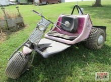 Vintage Brutecycle 3-Wheeler Trike Go Kart With 5 Hp Briggs Engine Been In Building For Years