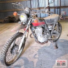 1978 Honda XL175 175CC Dual Sport Enduro Dirt Bike, Shows 532 Miles, Vin# XL1754201371: Been Sitting