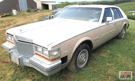 1981 Cadillac Seville Passenger Car, VIN # 1G6AS6993BE688006