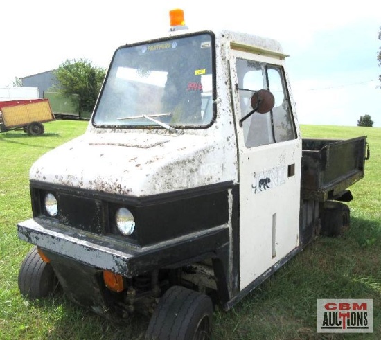 Cushman 4-Wheel Truckster With Cab, Shows 1,321 Hrs, 3-SpeedTransmission, Been Sitting For Years