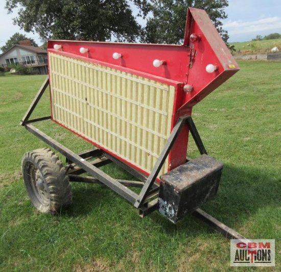 Marguee Sign Board Double Sided Single Axle Towable (Unknown Buyer Loads)(NO TITLE)