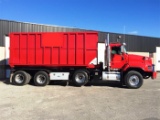 2005 Pay Star TRi Axle Roll-Off Bin Truck w/ 60,000 lbs JWH Roll-Off Hoist. (Bin Not Included)