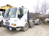 2011 American Lafrance Model Condor Tri Axel Hook Truck , 50 Yard Bin Capacity