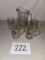 A & W Mugs/Pitchers- elephant ear mugs, 7pc set