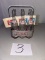 6pk embryo Pepsi-Cola bottles in holder