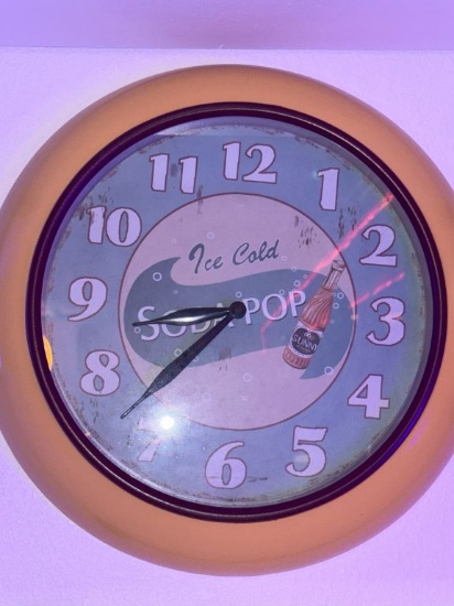 Ice Cold Soda Pop Clock- does work