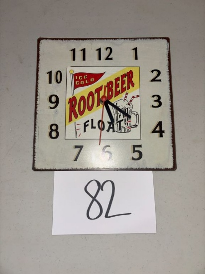 Root Beer Float Clock