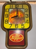 Dr. Pepper Clock- does work