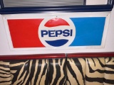 Pepsi tin sign