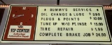 Vipar Center- Authorized Auto Repair- Clock- does work