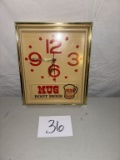 Mug Root Beer Clock