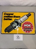 NGK Spark Plugs- tin sign