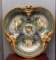 KPM GERMAN PORCELAIN CHARGER WALL PLAQUE CHERUBS PUTTI