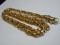 HEAVY ITALIAN BRACCIO 14Kt 5MM MARINER CHAIN NECKLACE