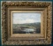 JAMES GALE TYLER OIL PAINTING 1888 NY IMPRESSIONIST EXHIBITION LANDSCAPE