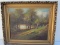 CHARLES HENRY HARMON CALIFORNIA TONALIST OIL PAINTING, wooded landscape, circa 1920