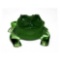 LALIQUE GREEN CRYSTAL GREGOIRE TOAD FROG FRENCH GLASS